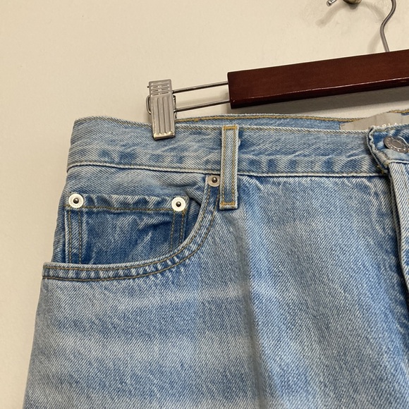 Everlane The 90s Cheeky Jean Womens 31 Ankle Light Blue High Waist Straight Leg - Picture 5 of 13